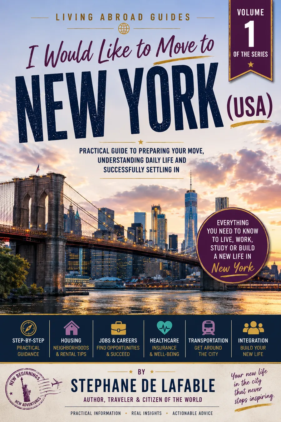 I Would Like to Move to New York (USA) cover